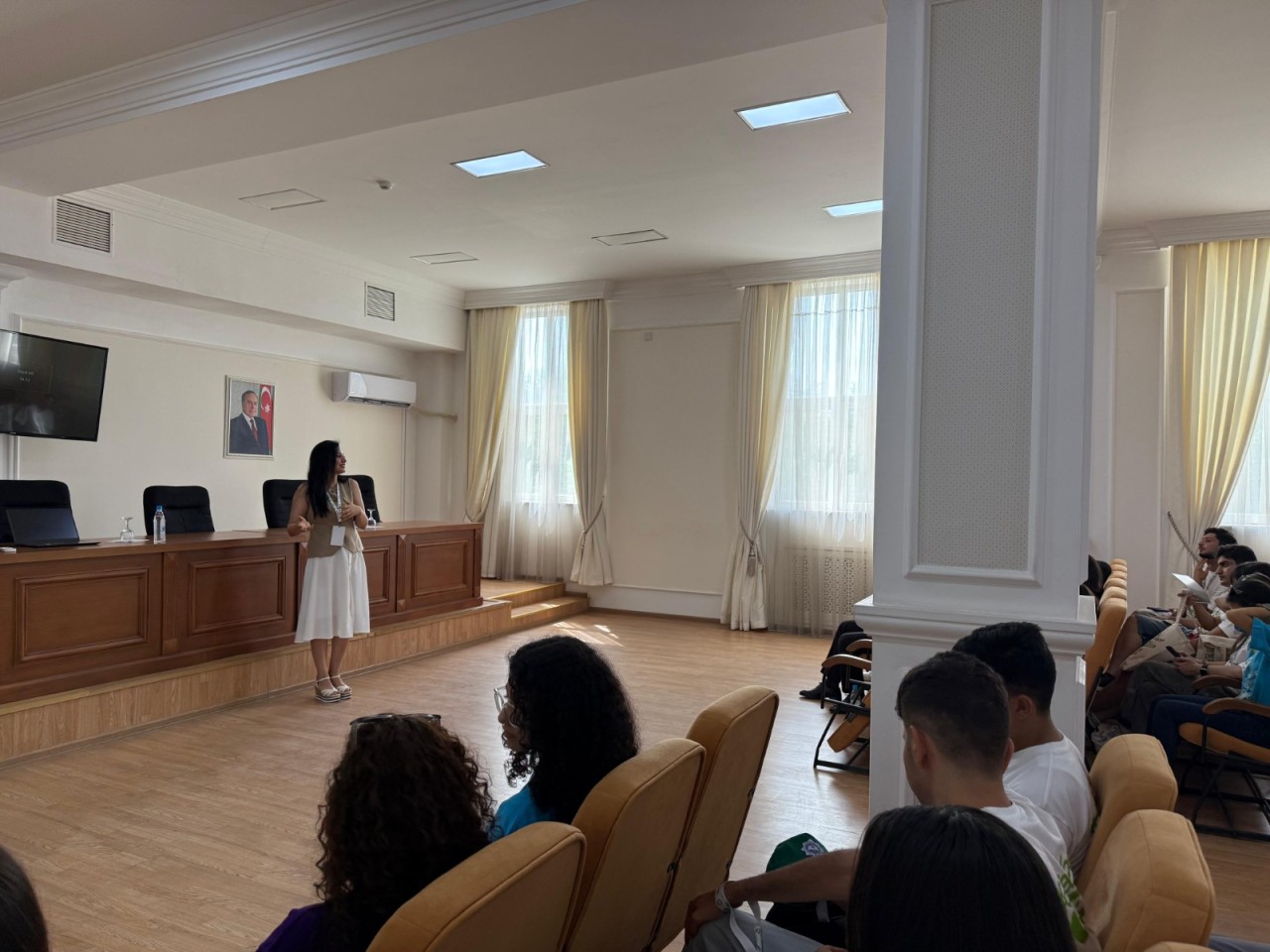 ADAU-da yay məktəbinin ilk günü uğurla yekunlaşdı - FOTOLAR